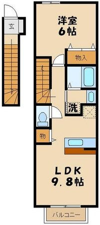 シャン エルンテの物件間取画像